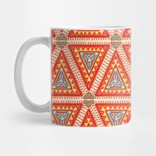 Triangular African Tribal Pattern Mug